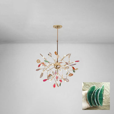 Agate Slices Chandelier - LUUGAA