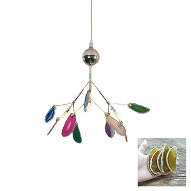 Agate Slices Chandelier - LUUGAA