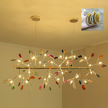 Agate Slices Chandelier - LUUGAA