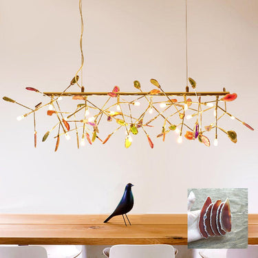 Agate Slices Chandelier - LUUGAA