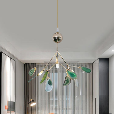 Agate Slices Chandelier - LUUGAA