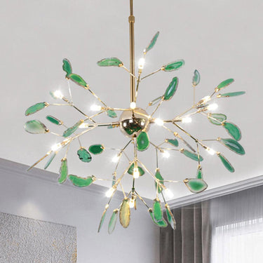 Agate Slices Chandelier - LUUGAA