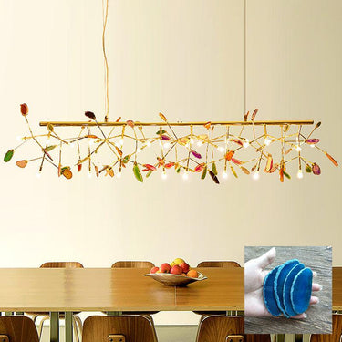 Agate Slices Chandelier - LUUGAA