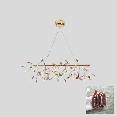Agate Slices Chandelier - LUUGAA