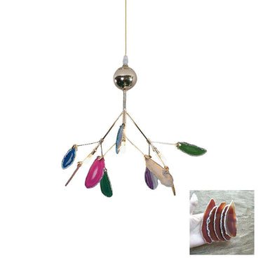 Agate Slices Chandelier - LUUGAA