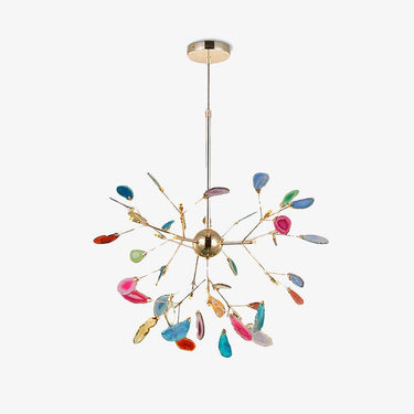 Agate Slices Chandelier - LUUGAA
