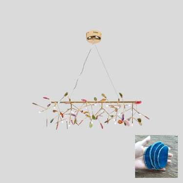 Agate Slices Chandelier - LUUGAA