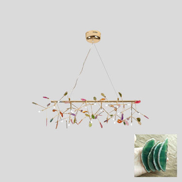 Agate Slices Chandelier - LUUGAA