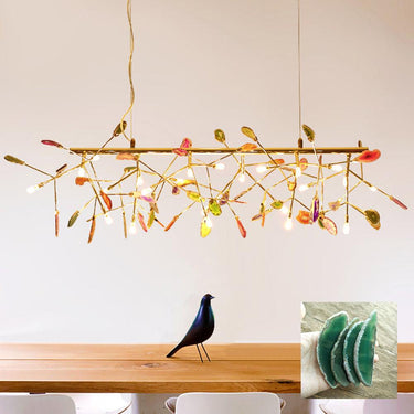 Agate Slices Chandelier - LUUGAA