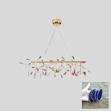 Agate Slices Chandelier - LUUGAA