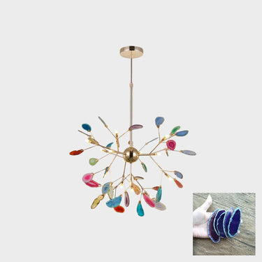 Agate Slices Chandelier - LUUGAA