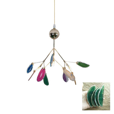 Agate Slices Chandelier - LUUGAA