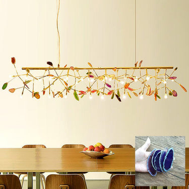 Agate Slices Chandelier - LUUGAA
