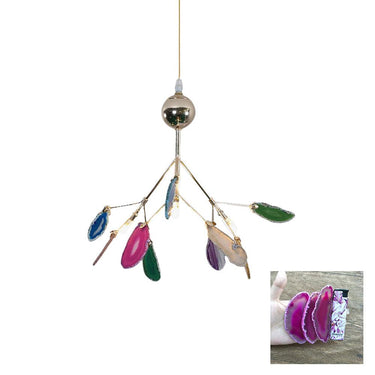 Agate Slices Chandelier - LUUGAA