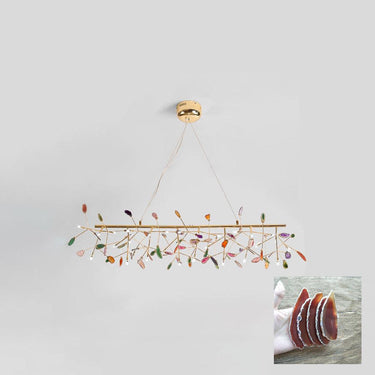 Agate Slices Chandelier - LUUGAA