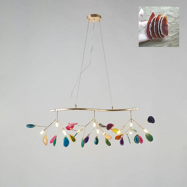 Agate Slices Chandelier - LUUGAA