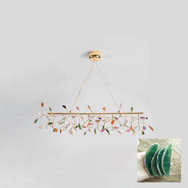Agate Slices Chandelier - LUUGAA