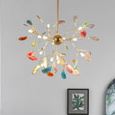 Agate Slices Chandelier - LUUGAA