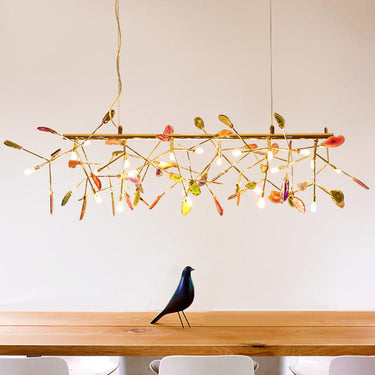 Agate Slices Chandelier - LUUGAA