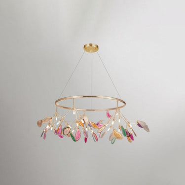 Agate Slices Chandelier - LUUGAA