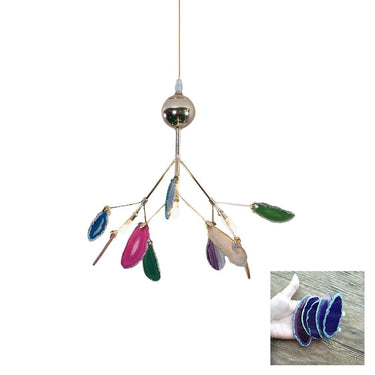 Agate Slices Chandelier - LUUGAA