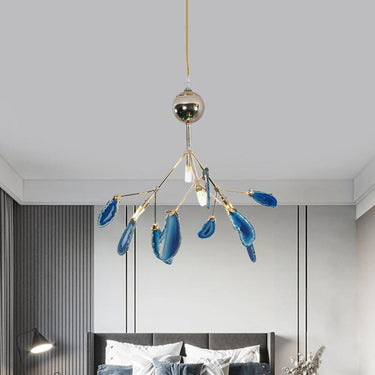 Agate Slices Chandelier - LUUGAA