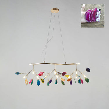 Agate Slices Chandelier - LUUGAA