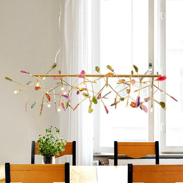 Agate Slices Chandelier - LUUGAA
