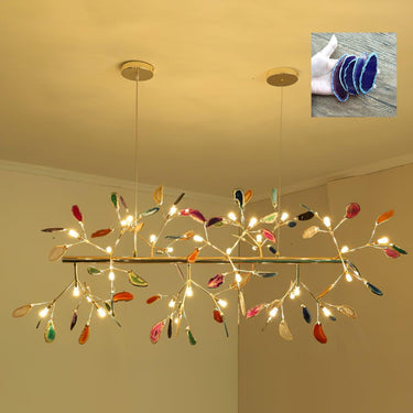 Agate Slices Chandelier - LUUGAA
