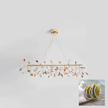 Agate Slices Chandelier - LUUGAA