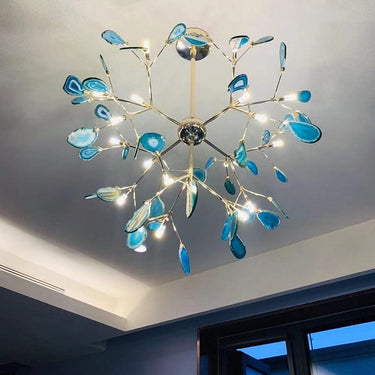Agate Slices Chandelier - LUUGAA