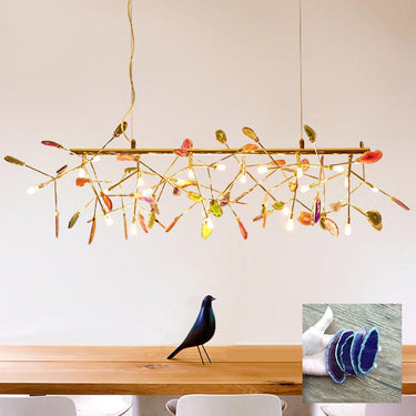Agate Slices Chandelier - LUUGAA