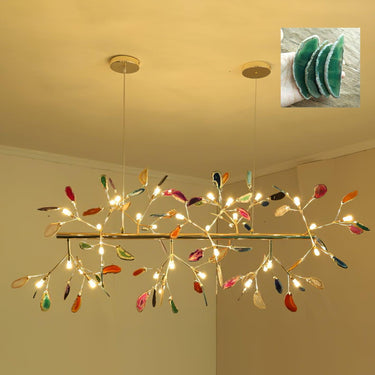 Agate Slices Chandelier - LUUGAA