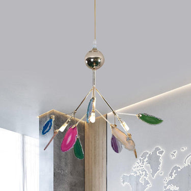 Agate Slices Chandelier - LUUGAA