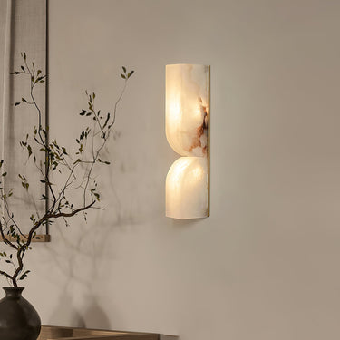 Alabaster Wall Sconce - LUUGAA