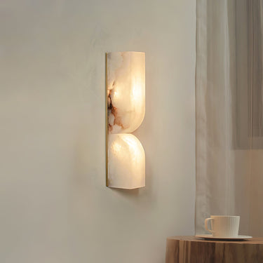 Alabaster Wall Sconce - LUUGAA