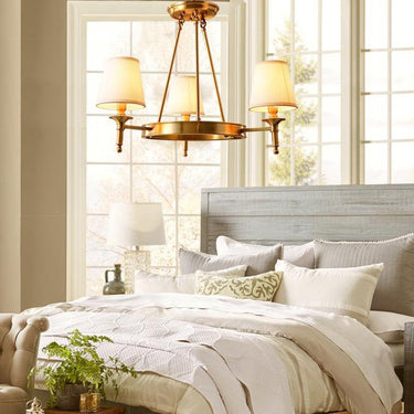 Antique Brass Chandelier - LUUGAA