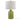 Aqua Serenity Green Glass Table Lamp - LUUGAA