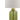 Aqua Serenity Green Glass Table Lamp - LUUGAA