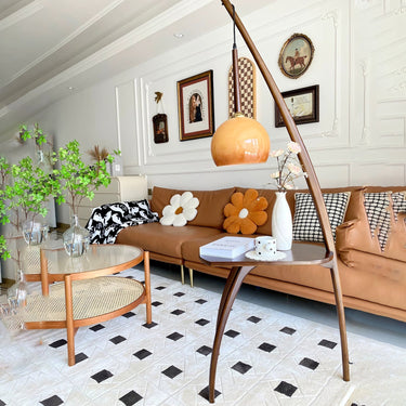 Arc Sphere Floor Lamp - LUUGAA