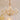 Arcadia Gold Chandelier - LUUGAA