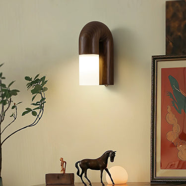 Arcus Wood Wall Lamp - LUUGAA