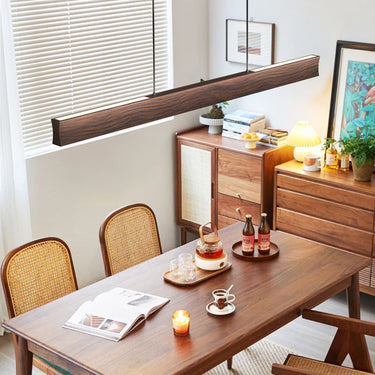 Arden Wood Dining Pendant Light - LUUGAA