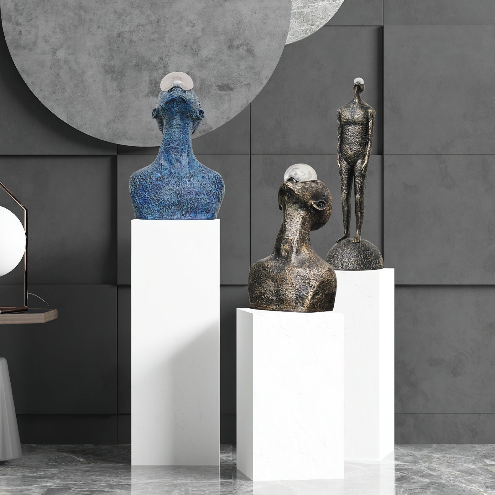 Atlas Guardian Sculpture Table Ornaments – LUUGAA