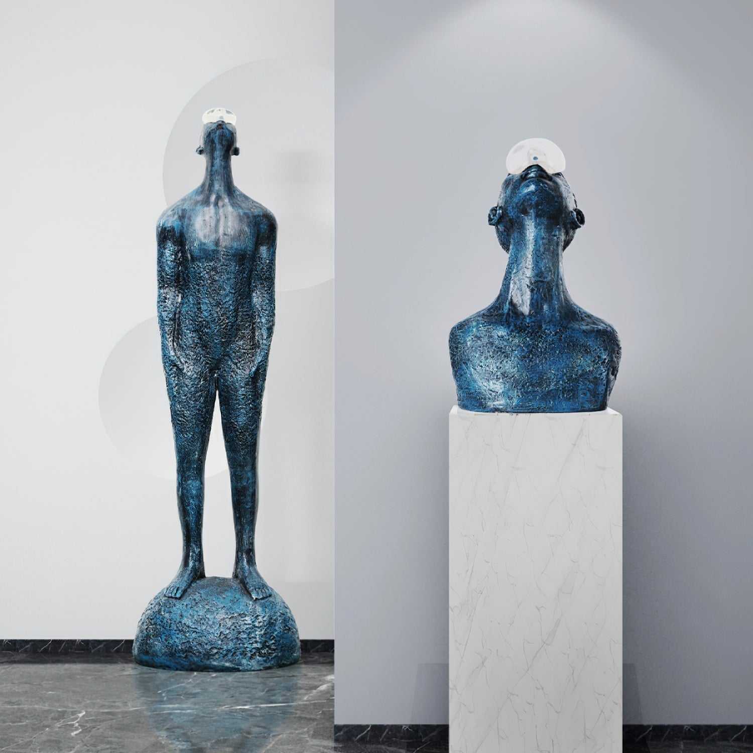 Atlas Guardian Sculpture Table Ornaments – LUUGAA