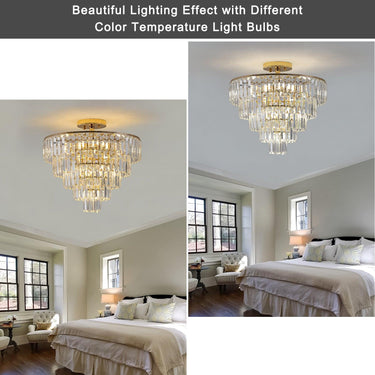 Aurelia Crystal Chandelier - LUUGAA