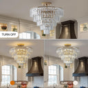 Aurelia Crystal Chandelier - LUUGAA