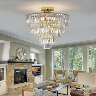 Aurelia Crystal Chandelier - LUUGAA