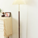 Axya Vintage Pleated Floor Lamp - LUUGAA