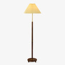 Axya Vintage Pleated Floor Lamp - LUUGAA